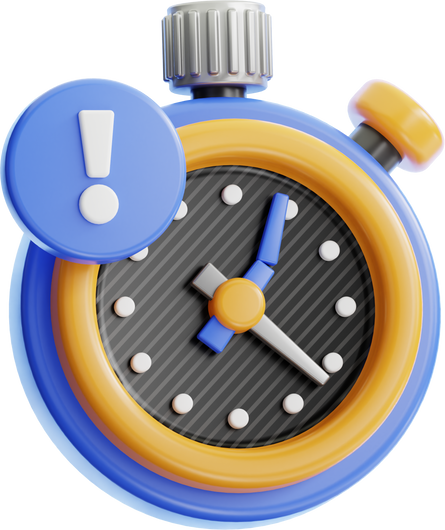 Time Out 3D Illustration